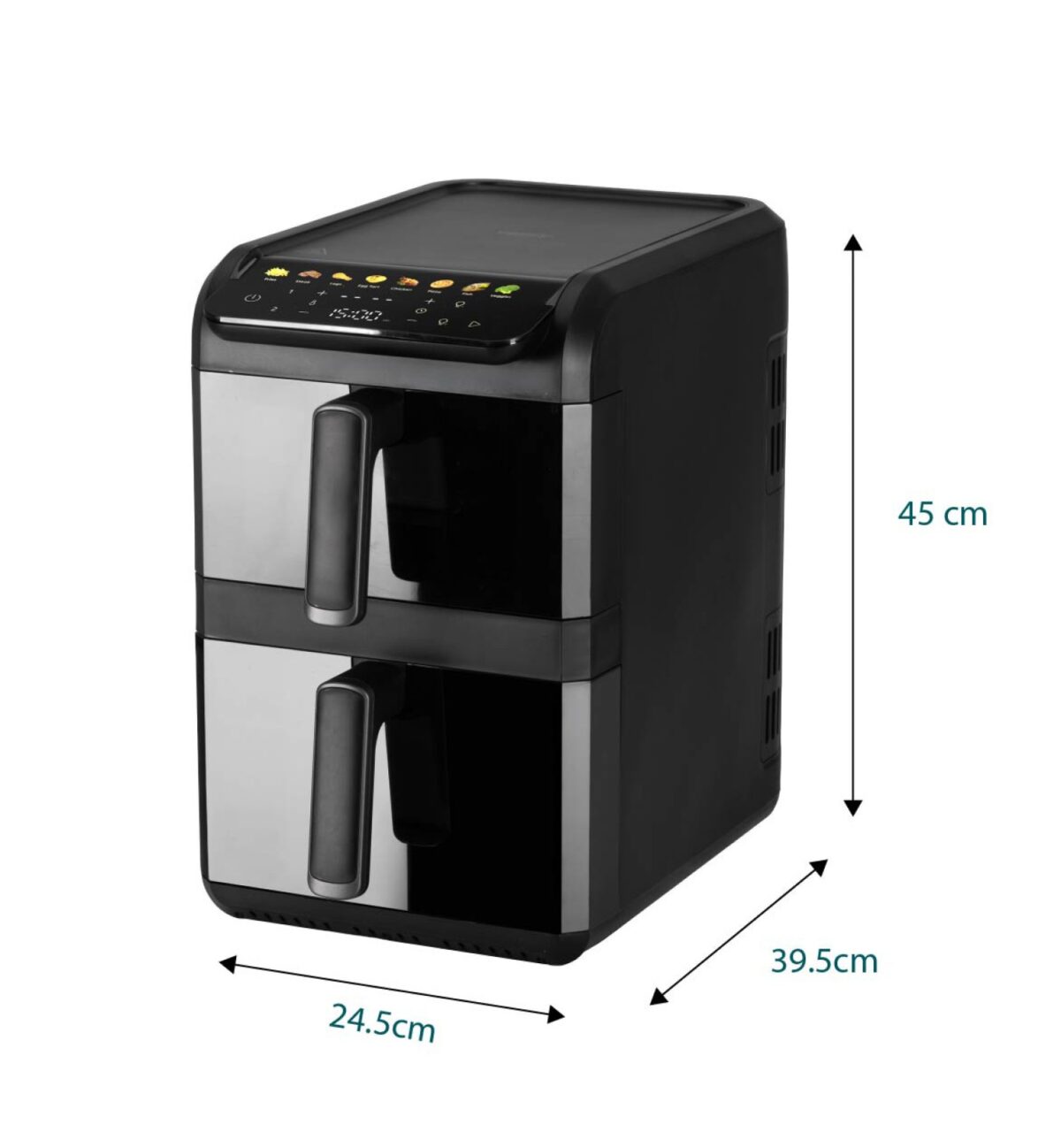 Аерофритюрниця на два кошики Adler AD 6325 10л (4л i 6л) 2700Вт