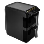 Аерофритюрниця Camry CR 6332 двокамерна фритюрниця 2700W 10L (4L i 6L)