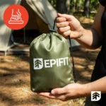 Гамак туристичний EPIFIT CALM300 114261, двомісний, хакі-зелений, до 200 кг - Зображення 7