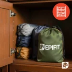 Гамак туристичний EPIFIT CALM300 114261, двомісний, хакі-зелений, до 200 кг - Зображення 10