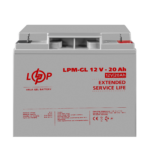 Акумулятор гелевий LPM-GL 12V 20 Ah - Зображення 2