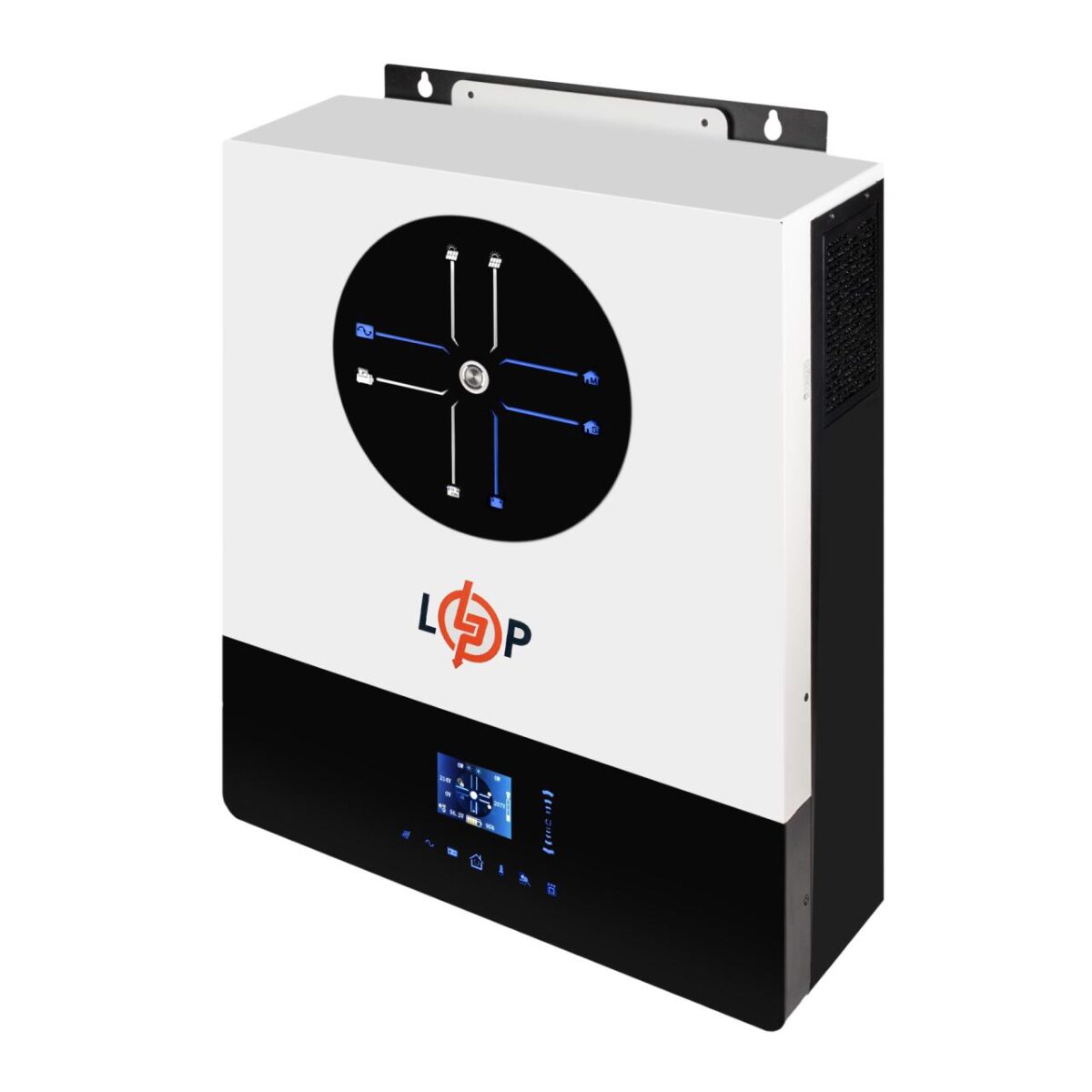 Гібридний сонячний інвертор ДБЖ LogicPower LPW-MAXII-ULTRA 8000VA 8000Вт 48V 150A MPPT 90-450V ON-OFF GRID - Зображення 4
