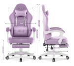 Геймерське комп'ютерне крісло Hell's Chair HC-1015 Purple, фіолетовий велюр - Зображення 10