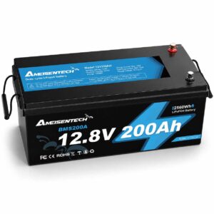 Акумулятор LiFePO4 Ameisentech акумуляторна батарея 12V 200Ah BMS