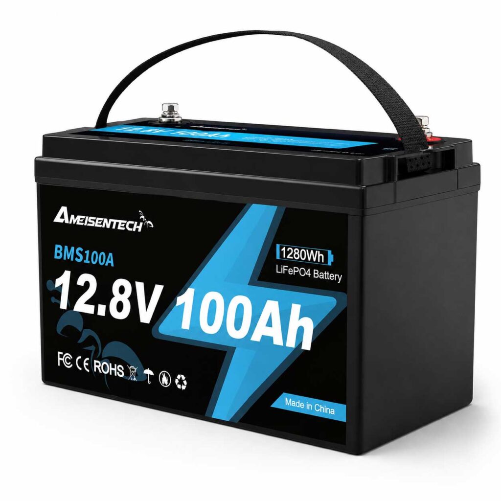 Акумулятор LiFePO4 Ameisentech 12.8V 100Ah з BMS 100A
