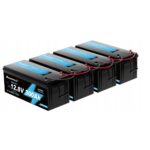 Акумулятор LiFePO4 Ameisentech акумуляторна батарея 12V 300Ah з BMS
