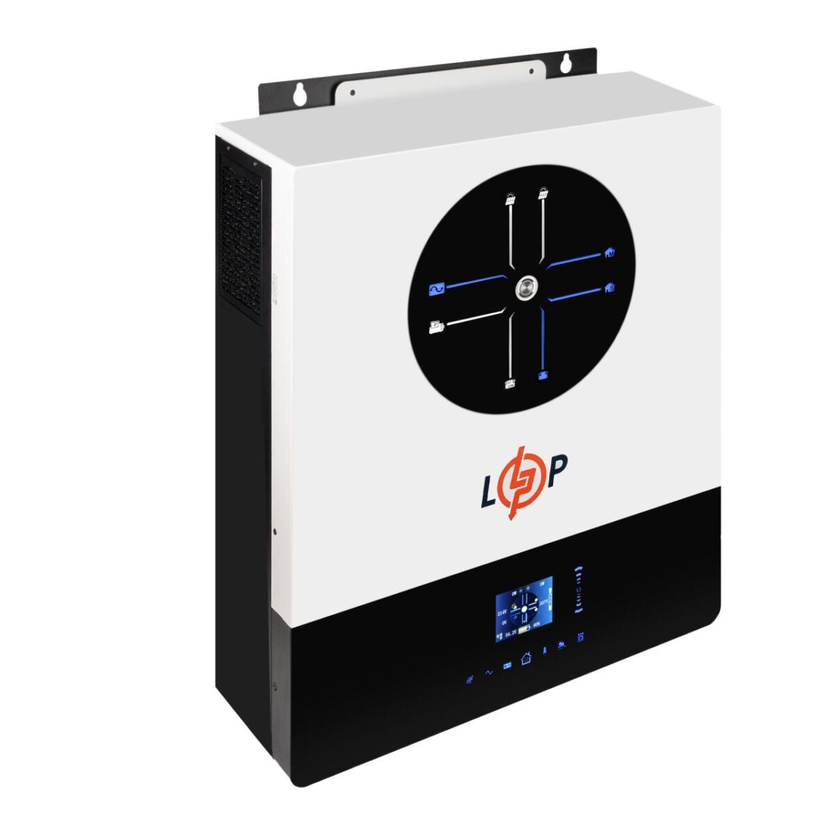 Гібридний сонячний інвертор ДБЖ LogicPower LPW-MAXII-ULTRA 8000VA 8000Вт 48V 150A MPPT 90-450V ON-OFF GRID - Зображення 3