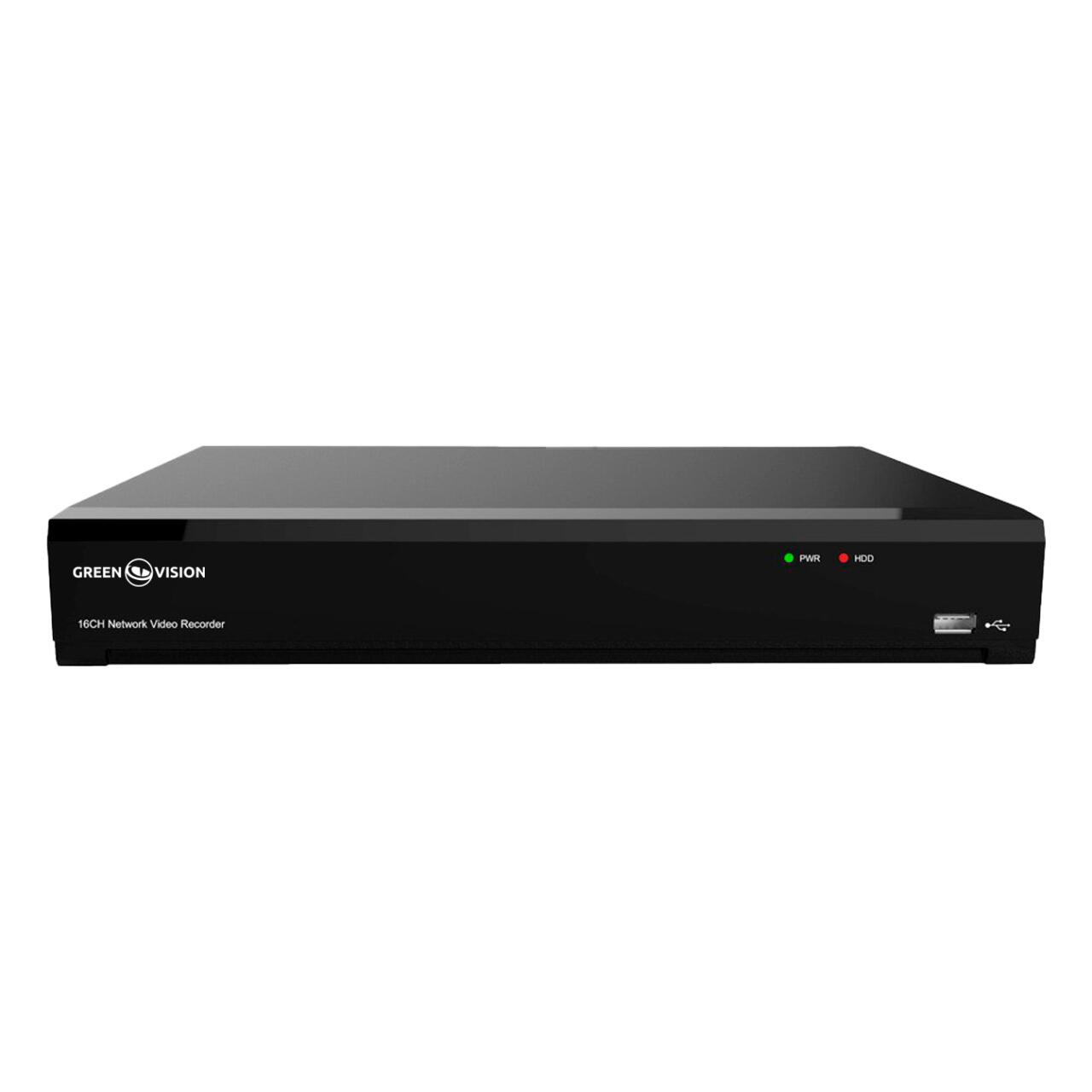 de644de5fa3103c211c3640977854 IP відеореєстратор 16-канальний 12MP NVR GreenVision GV-N-I017/16 - Зображення 1