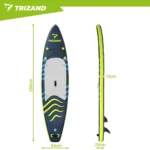 Надувний сапборд Trizand 27785 350 см з веслом, насосом та аксесуарами - Зображення 2