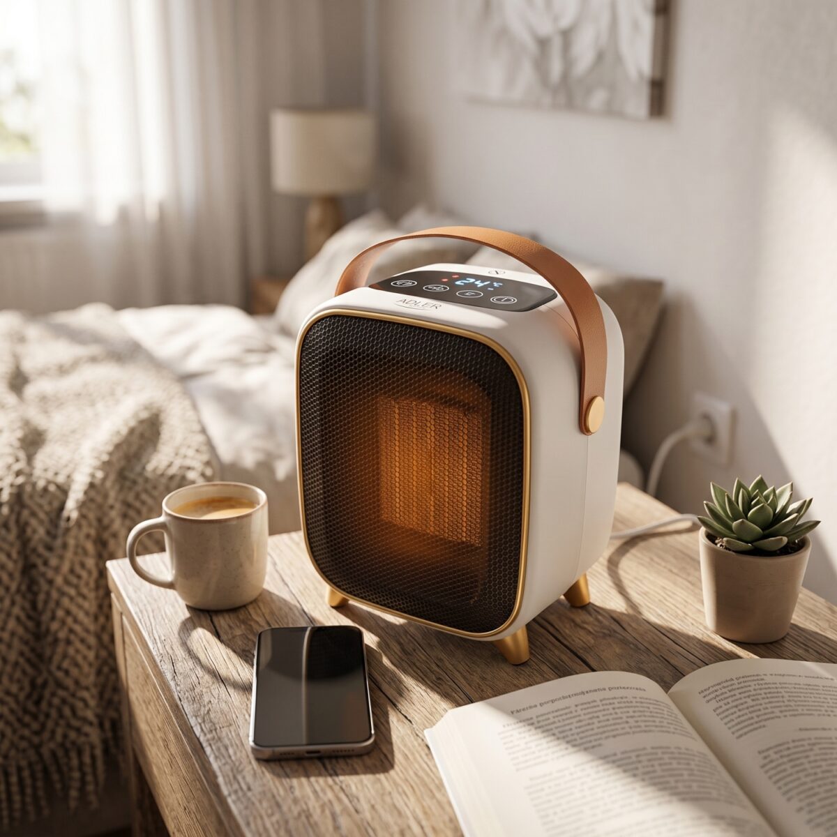 Керамічний тепловентилятор Adler AD 7762 1000W