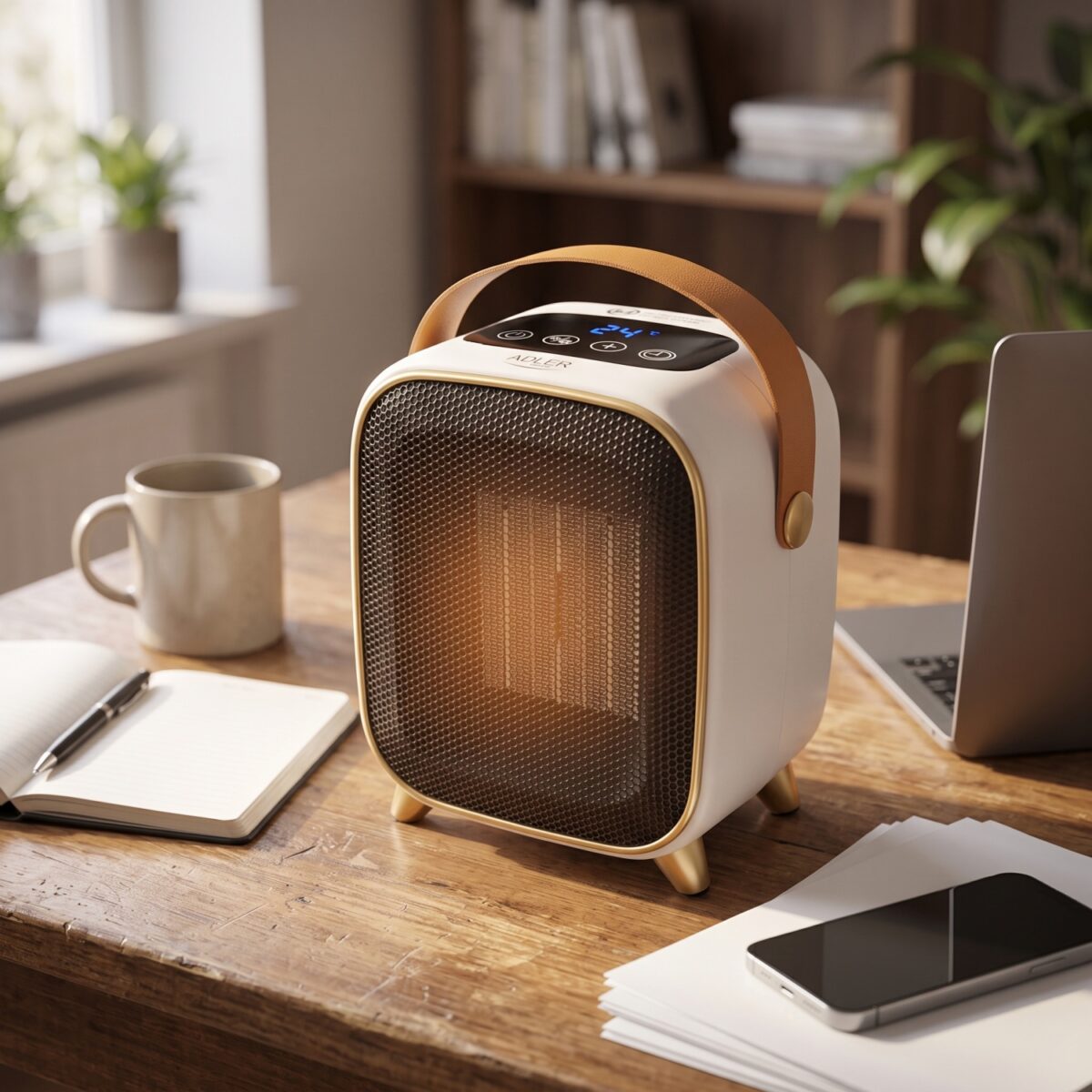Керамічний тепловентилятор Adler AD 7762 1000W