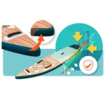 SUP-дошка Reefbreak 350×81×15 см Neo-Sport 170314 - Зображення 5