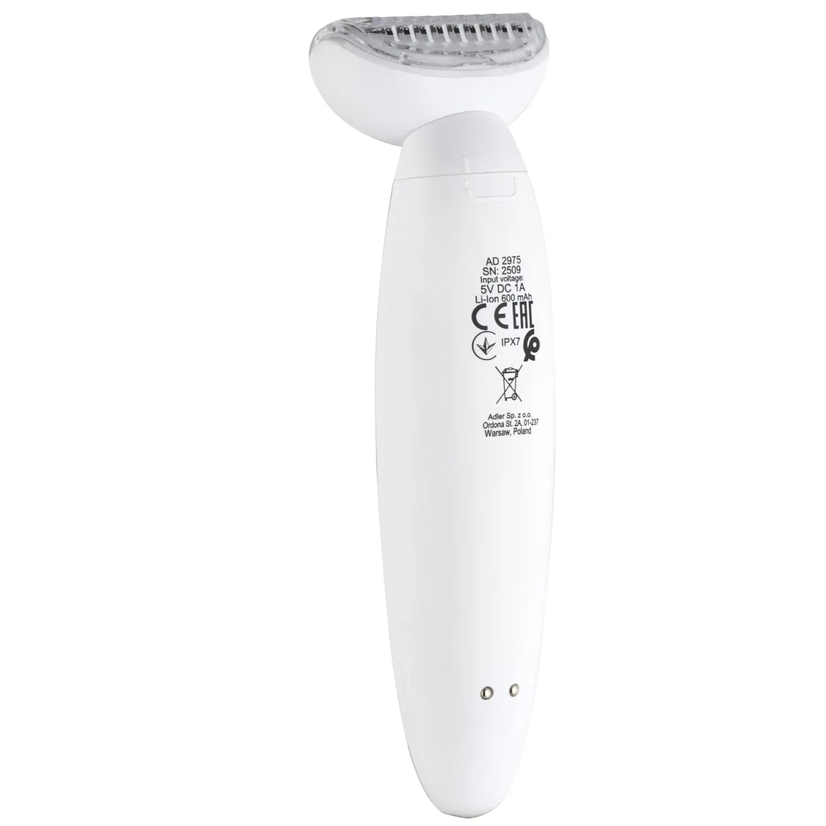 Тример жіночий Adler AD 2975 6-в-1 з IPX7 та USB-C - Зображення 7