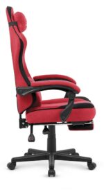 Геймерське комп'ютерне крісло Cabro C510 Red замша - Зображення 3