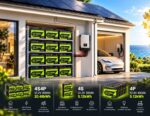 Акумулятор LiFePO4 акумуляторна батарея CyperOcean 12.8V 100Ah з BMS 100A інфографіка використання