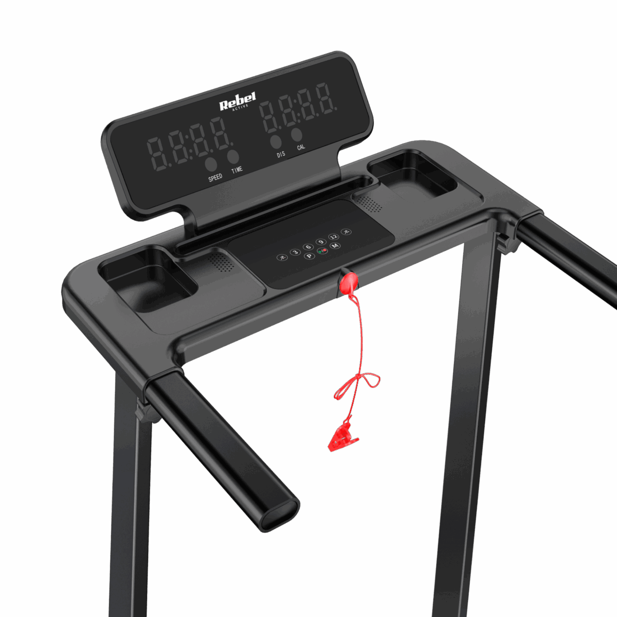 Електрична бігова доріжка REBEL ACTIVE RBA-1021 12 км/год - Зображення 6