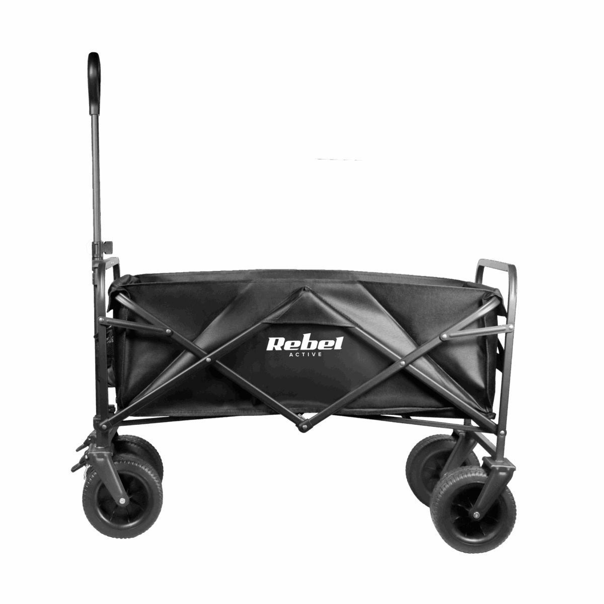 Складаний візок з гальмом Rebel Active RBA-5502 150л 100кг - Зображення 2